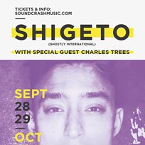 Shigeto at Echoes on Saturday 1st October 2016