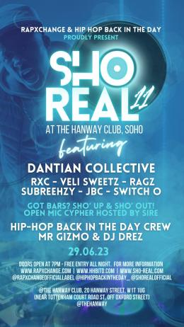 SHO REAL 11 at The Hanway on Thursday 29th June 2023