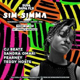 SIM SIMMA at Jazz Cafe on Friday 14th October 2022