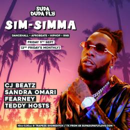 SIM SIMMA at Trapeze on Friday 9th September 2022