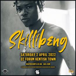 Skillibeng at The Forum on Saturday 2nd April 2022