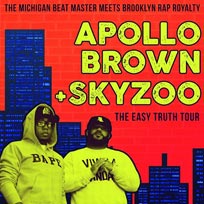 Apollo Brown & Skyzoo at Archspace on Saturday 18th November 2017