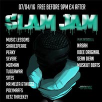 Slam Jam at Silver Bullet on Thursday 7th April 2016