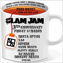 Slam Jam at TONE on Friday 17th March 2017