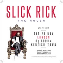Slick Rick at The Forum on Saturday 26th November 2016