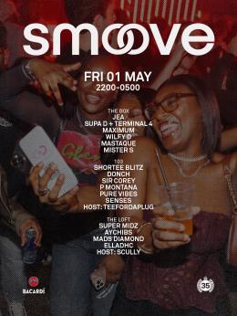 Smoove at Ministry of Sound on Friday 1st May 2026