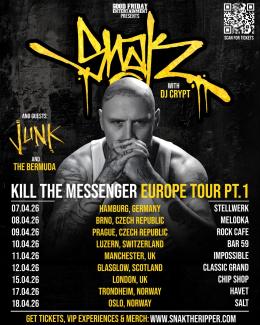 SNAK THE RIPPER at Chip Shop BXTN on Wednesday 15th April 2026