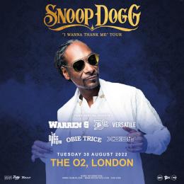 Snoop Dogg at The o2 on Tuesday 30th August 2022