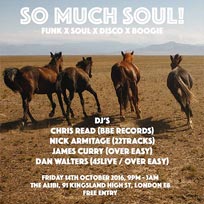 So Much Soul at The Alibi on Friday 14th October 2016