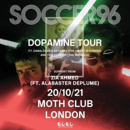 Soccer 96 at MOTH Club on Wednesday 20th October 2021