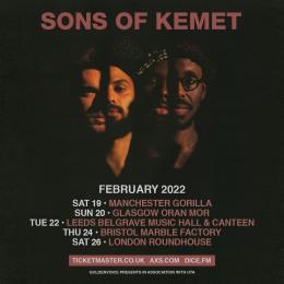 Sons of Kemet at The Roundhouse on Saturday 26th February 2022