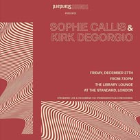 Sophie Callis + Kirk Degorgio at The Standard on Friday 27th December 2019