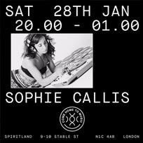 Sophie Callis at Spiritland on Saturday 28th January 2017