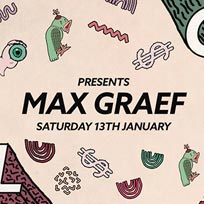 Soul City w/ Max Graef at Jazz Cafe on Saturday 13th January 2018