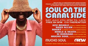 SOUL ON THE CANAL SIDE at Grow Hackney on Saturday 4th July 2026