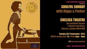 Soulful Sunday at Chelsea Theatre on Sunday 25th September 2022