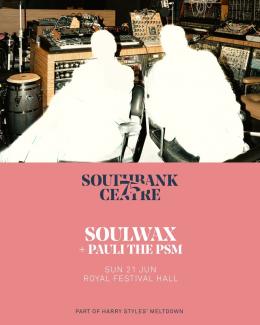 Soulwax at Royal Festival Hall on Sunday 21st June 2026