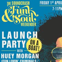 Soundcrash Boat Party at Golden Jubilee on Friday 1st April 2016