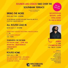 SOUNDS LiKE CHAOS: Bring the Noise at Southbank Centre on Friday 12th July 2024