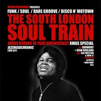 South London Soul Train at Bussey Building on Saturday 17th December 2016