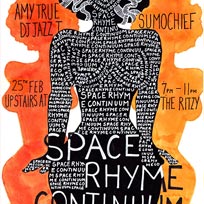 Space Rhyme Continuum at The Ritzy on Thursday 25th February 2016
