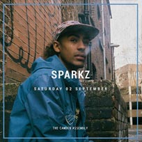 Sparkz at Camden Assembly on Saturday 2nd September 2017
