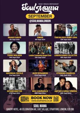 Speedometer at Soul Mama on Friday 27th September 2024