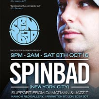 DJ Spinbad at Kamio on Saturday 8th October 2016