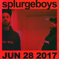 Splurgeboys at Notting Hill Arts Club on Wednesday 28th June 2017