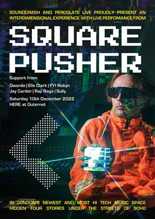 Squarepusher at HERE at Outernet on Saturday 10th December 2022