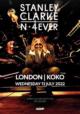 STANLEY CLARKE  at KOKO on Wednesday 13th July 2022
