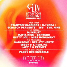 Stanton Sessions - Summer BBQ at Colour Factory on Sunday 3rd July 2022