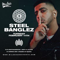 Steel Bangelz at Ministry of Sound on Tuesday 11th February 2020