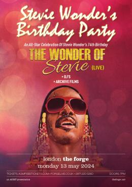 Stevie Wonder&#039;s Birthday Party at The Forge on Monday 13th May 2024