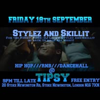 Stylez & Skillit at Tipsy on Saturday 19th September 2015