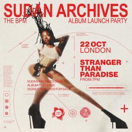 Sudan Archives at Stranger Than Paradise Records on Wednesday 22nd October 2025