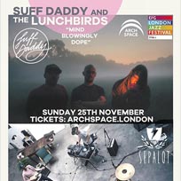 Suff Daddy & The Lunchbirds at Archspace on Sunday 25th November 2018