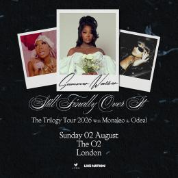 Summer Walker at The o2 on Sunday 2nd August 2026