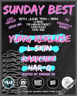 Sunday Best at V Bar on Sunday 12th June 2022