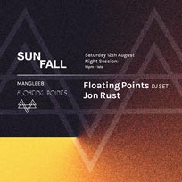 Floating Points: Sunfall Night Session at The Laundry Building on Saturday 12th August 2017