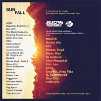 Selectors Assemble: Sunfall Night Session at XOYO on Saturday 12th August 2017