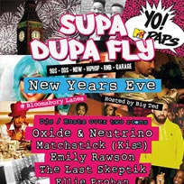 Supa Dupa Fly NYE at Bloomsbury Bowl on Saturday 31st December 2016