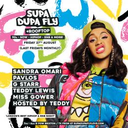 SUPA DUPA FLY + ROOFTOP PARTY at Prince of Wales on Friday 27th August 2021