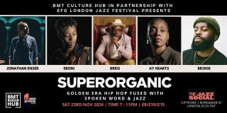 SUPERORGANIC at The Jazz Social on Saturday 23rd November 2024