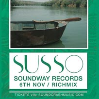 Susso at Rich Mix on Monday 6th November 2017