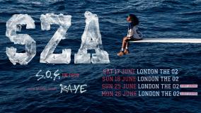 SZA at The o2 on Sunday 25th June 2023
