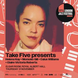 Take Five Presents at Royal Albert Hall on Thursday 21st November 2024