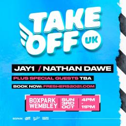 Take Off UK  at Boxpark Wembley on Sunday 3rd October 2021