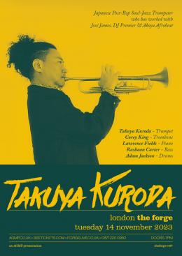 Takuya Kuroda at The Forge on Tuesday 14th November 2023
