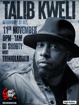 Talib Kweli at Chip Shop BXTN on Tuesday 11th November 2025
